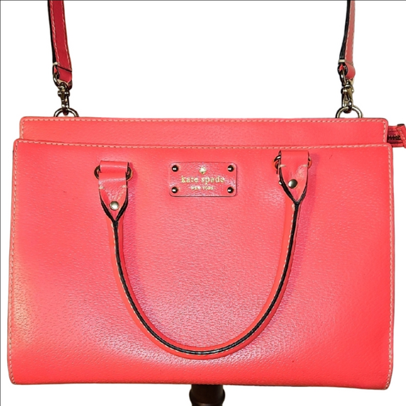 kate spade Handbags - Kate Spade Vibrant Coral Satchel